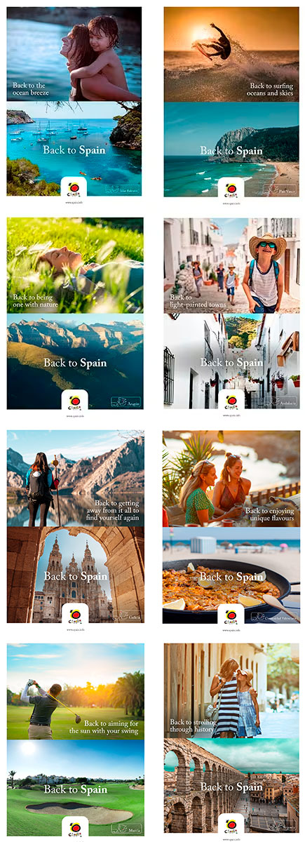 2020 International Advertising Campaign: Back to Spain 2020 International Advertising Campaign: Back to Spain