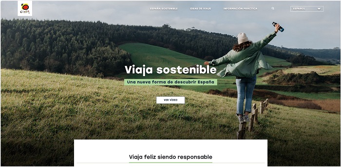 Microsite turismo sostenible