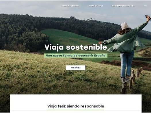 Microsite turismo sostenible