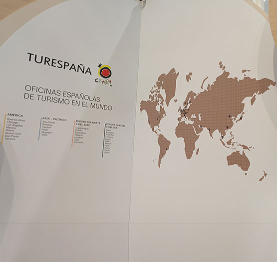 Imagen Turespaña - mapa consejerías Imagen Turespaña - mapa consejerías