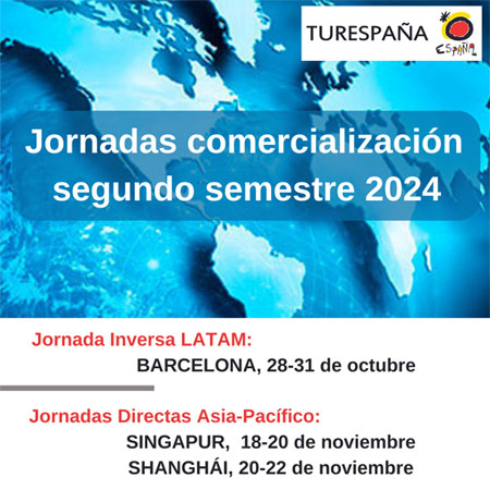 jornadas de Turespaña para los mercados de Latinoamérica, China y Sudeste Asiático