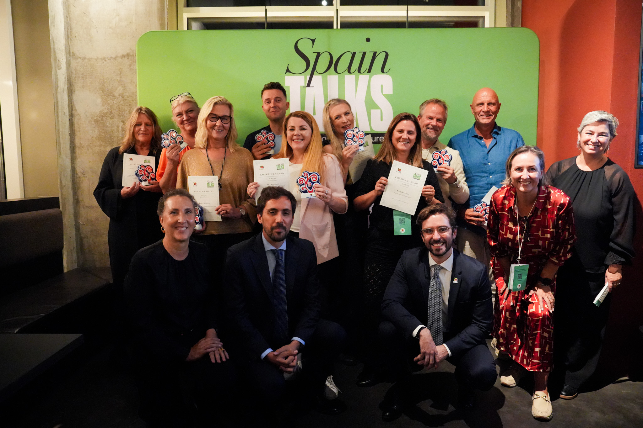 Ganadores del Media Award y Experience Award de Spain Talks 2025 Ganadores del Media Award y Experience Award de Spain Talks 2025