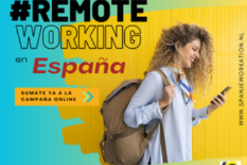 Campaña #SpanjeWorkation en España