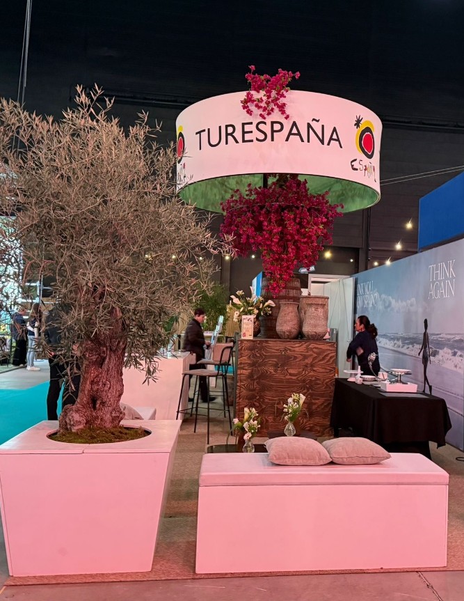 Stand de Turespaña en el Vakantie Festival Stand de Turespaña en el Vakantie Festival