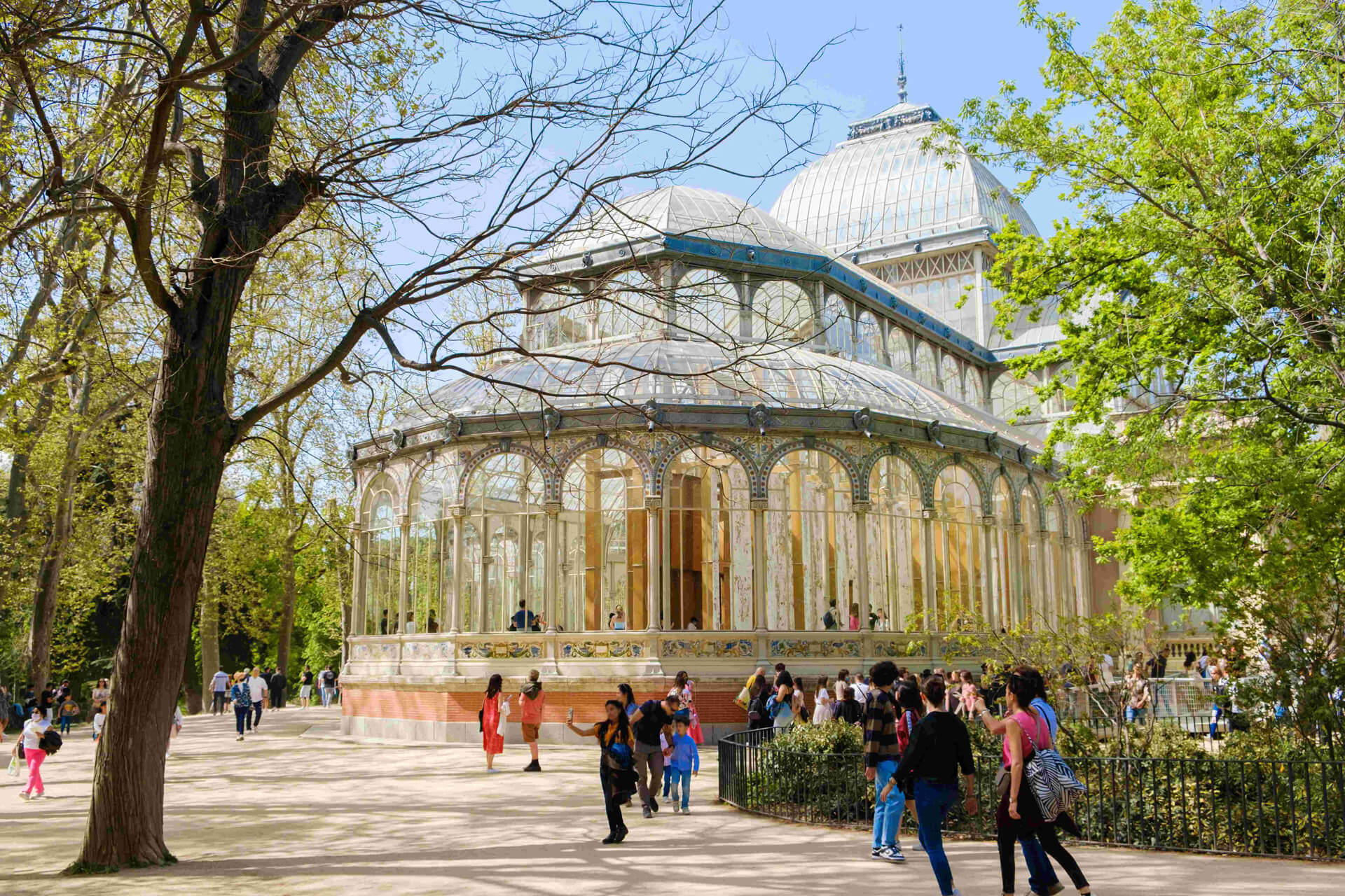 Madrid, Palacio de Cristal, Parque de El Retiro di Ente Spagnolo del Turismo-Turespaña